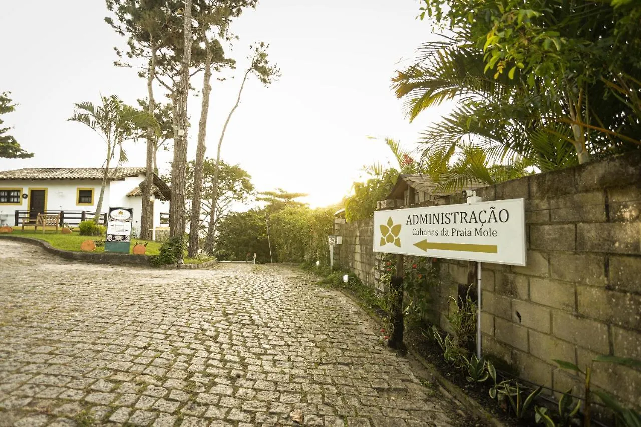 Pousada Cabanas Da Praia Mole フロリアノポリス 3*,